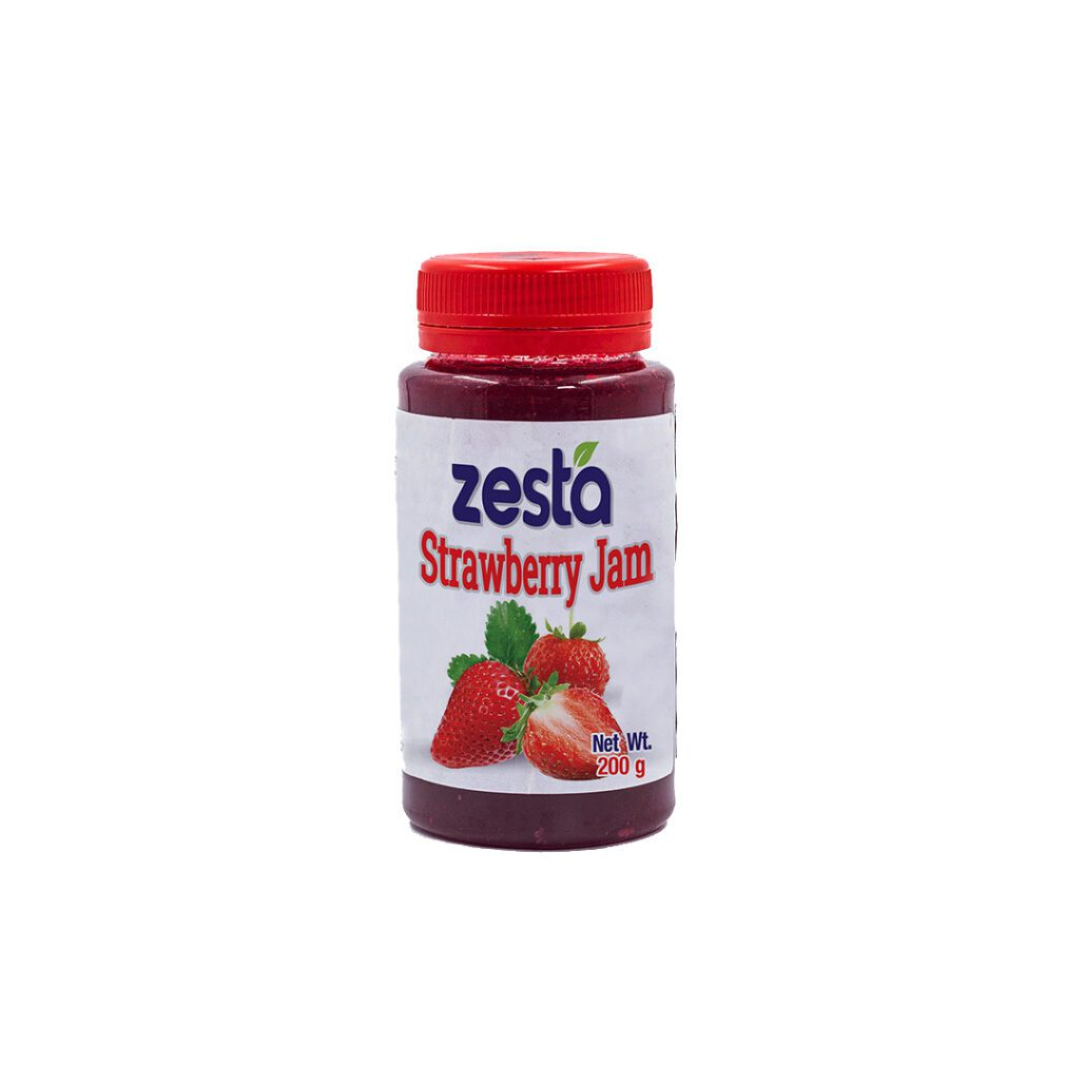 ZESTA STRAWBERRY JAM 200G JAR